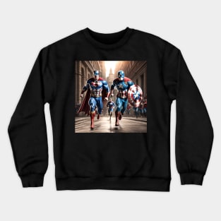 Super American Hero Crewneck Sweatshirt